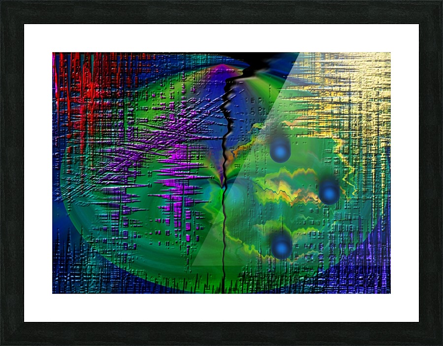 Abstract Vibes Picture Frame print