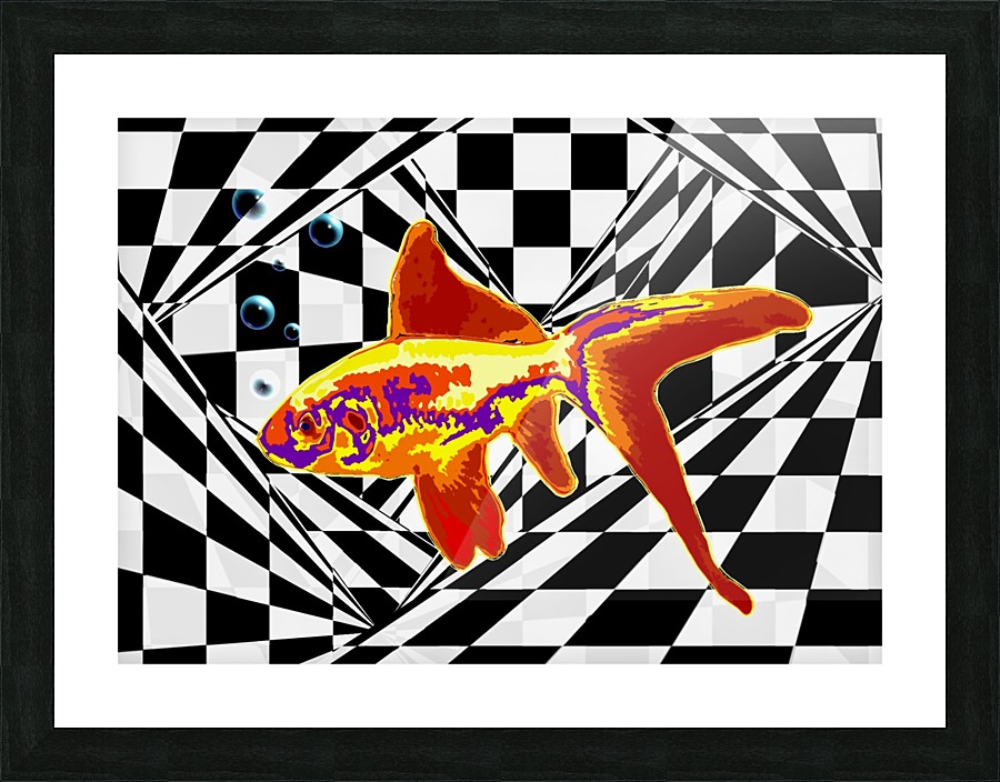 The Fish Picture Frame print