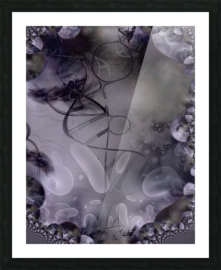 DNA manipulation Picture Frame print