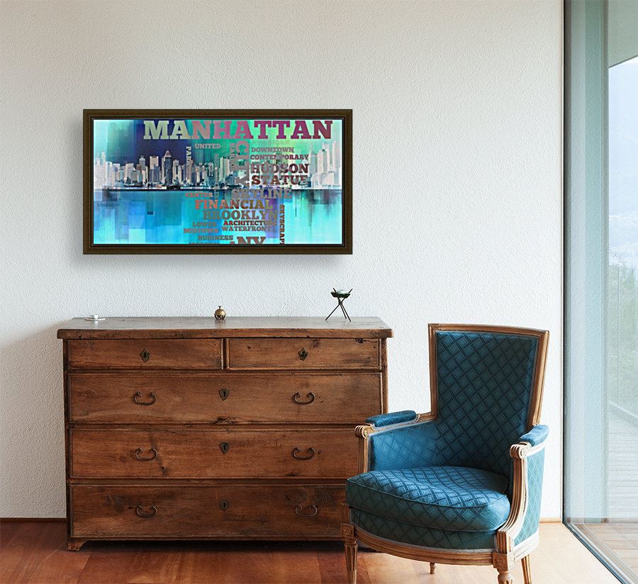 Manhattan harbor Reproduction