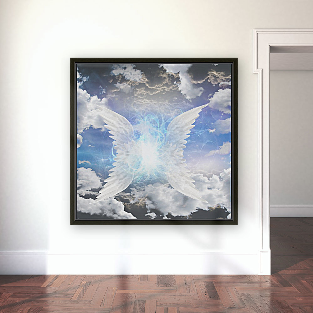 Angelic being obscured Reproduction
