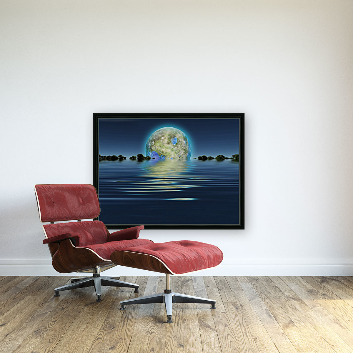 Terraformed colonized moon Reproduction