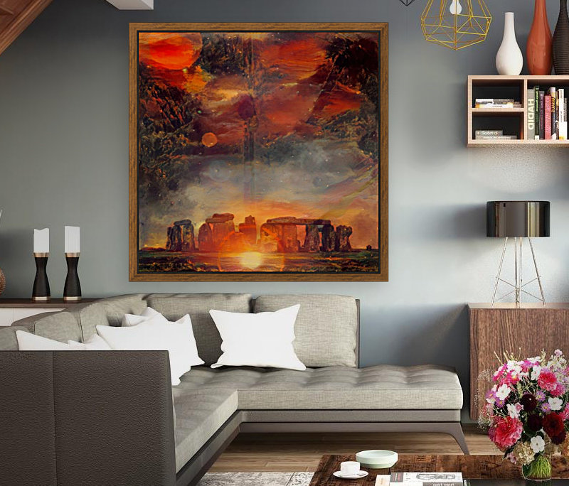 Surreal Stonehenge Reproduction