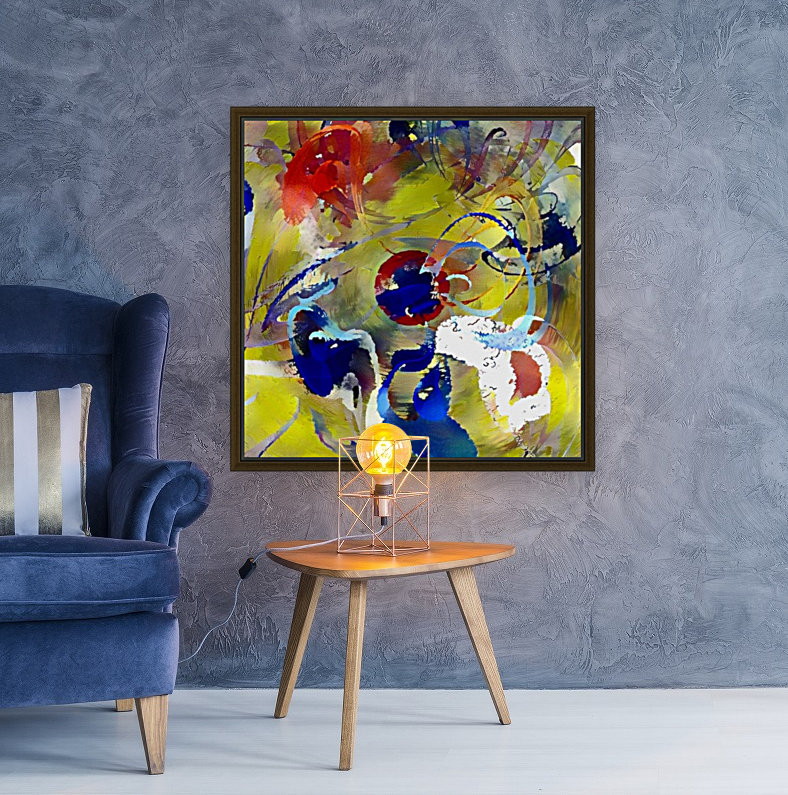 Creative Abstract Painting Reproduction