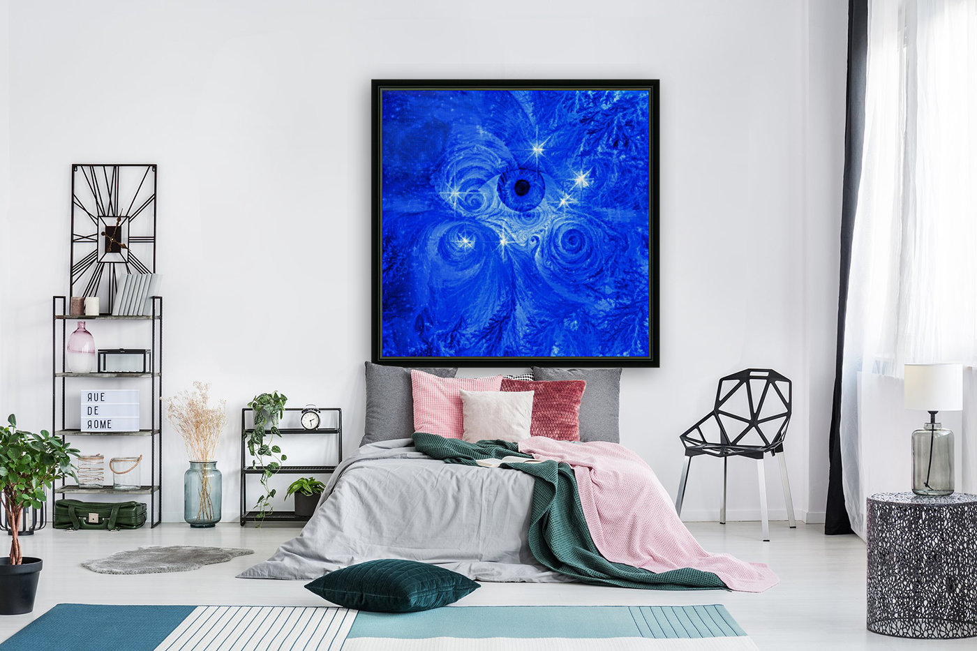 Eye and Stars Reproduction