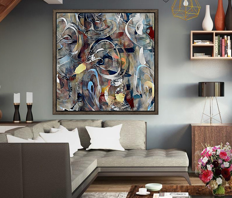 Abstract Canvas Reproduction