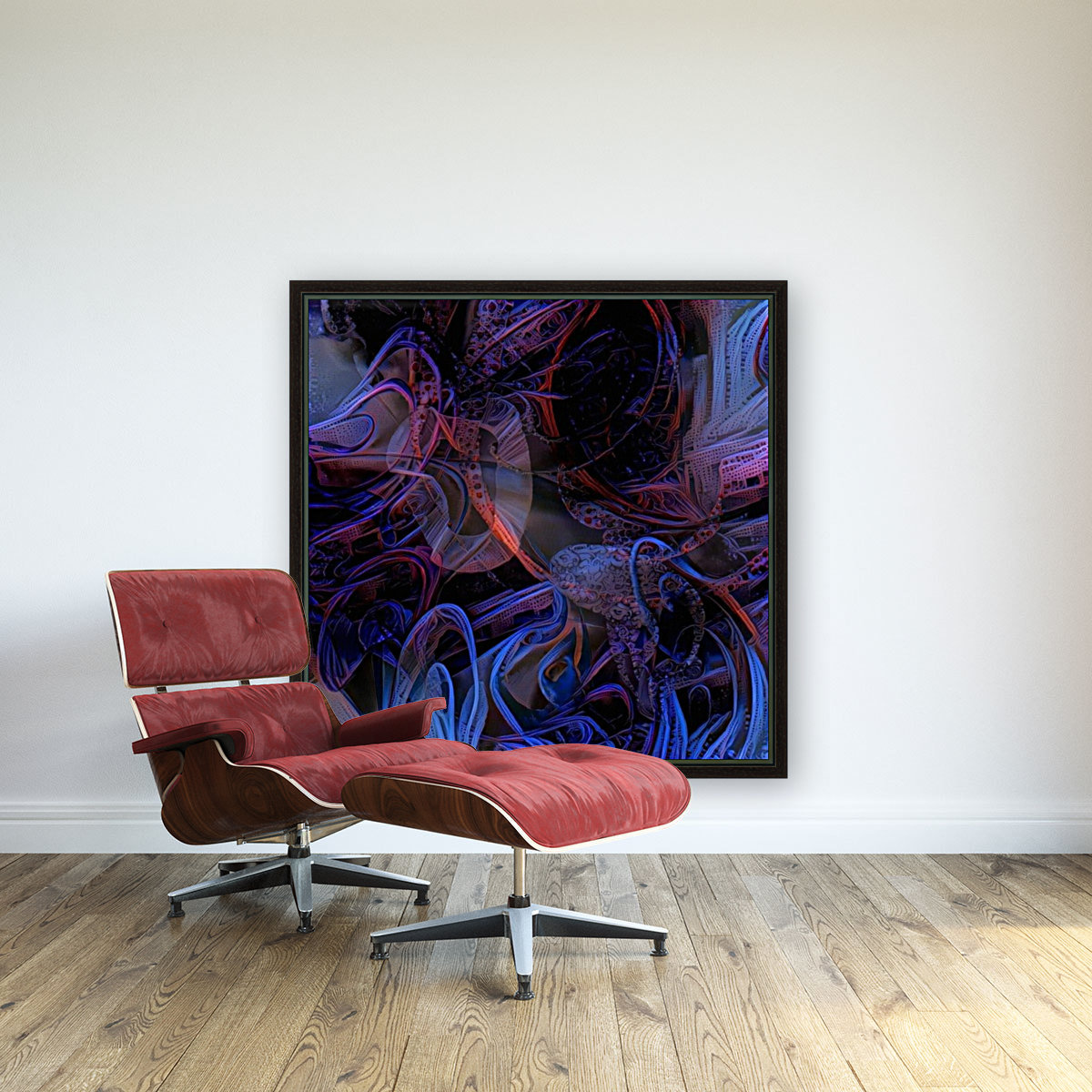 Vivid Magical Abstract Reproduction