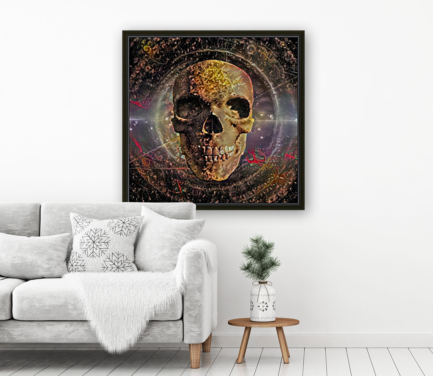Golden Skull Reproduction