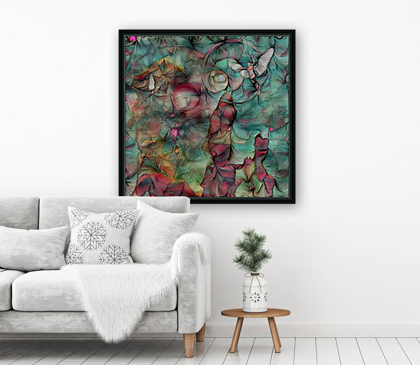 Digital Abstract Reproduction