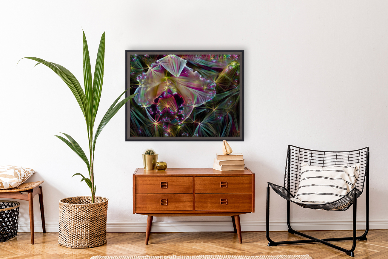 Beautiful Flower Reproduction