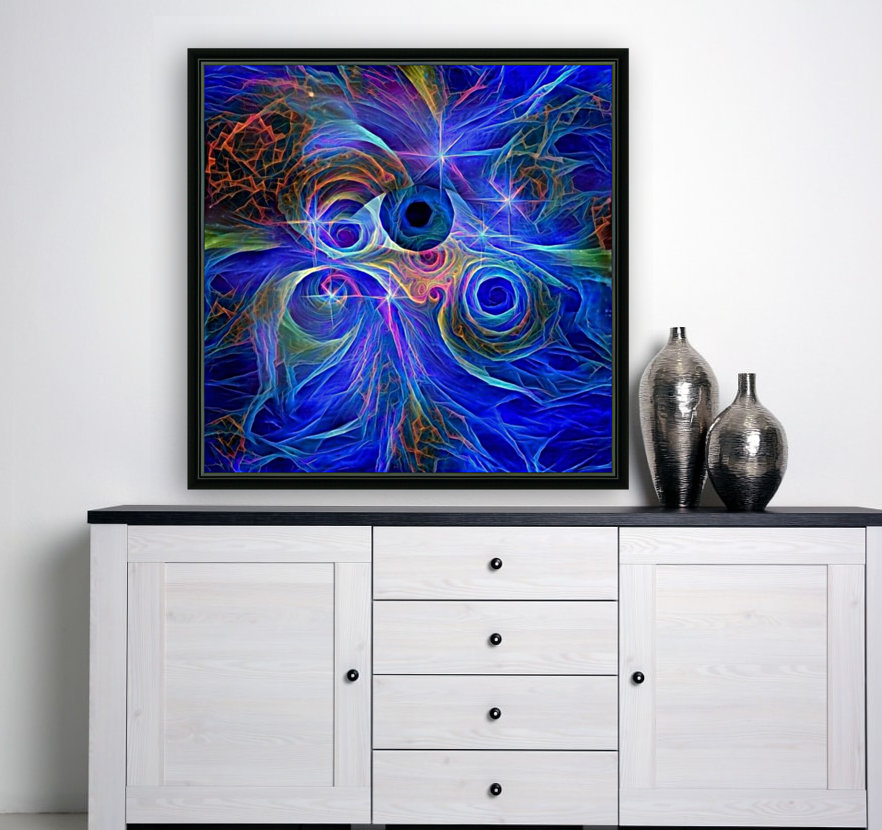 Eye in Vivid Space Reproduction
