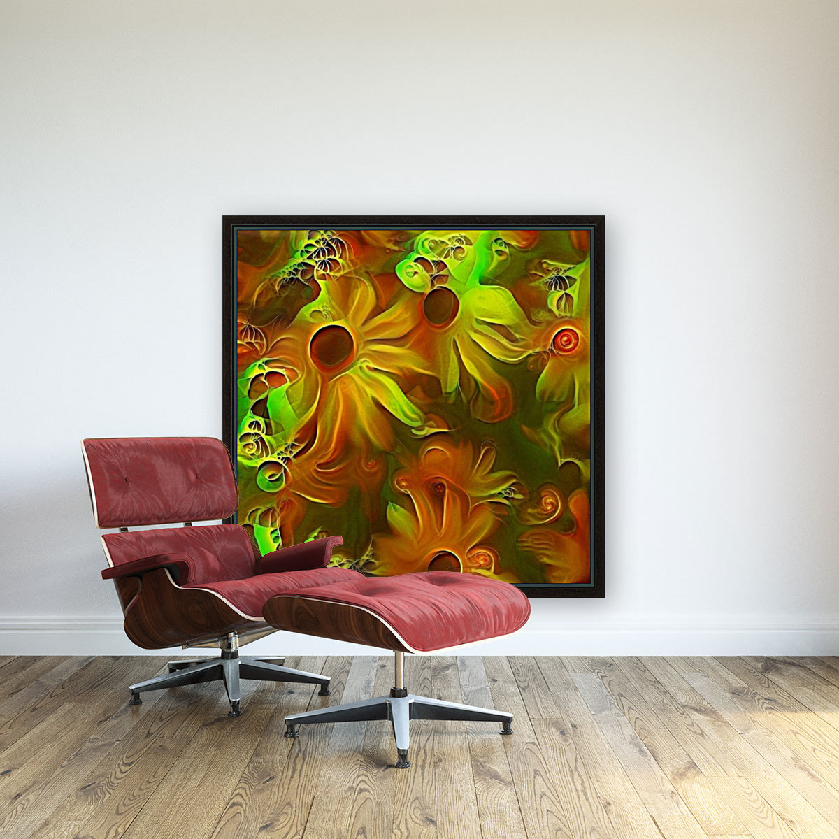 Abstract Flowers Reproduction