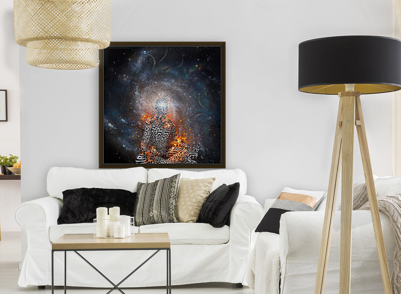 Space Meditation Reproduction