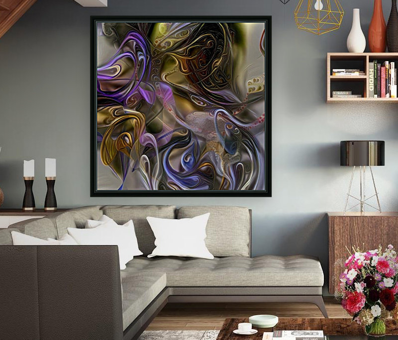 Swirling Abstract Reproduction