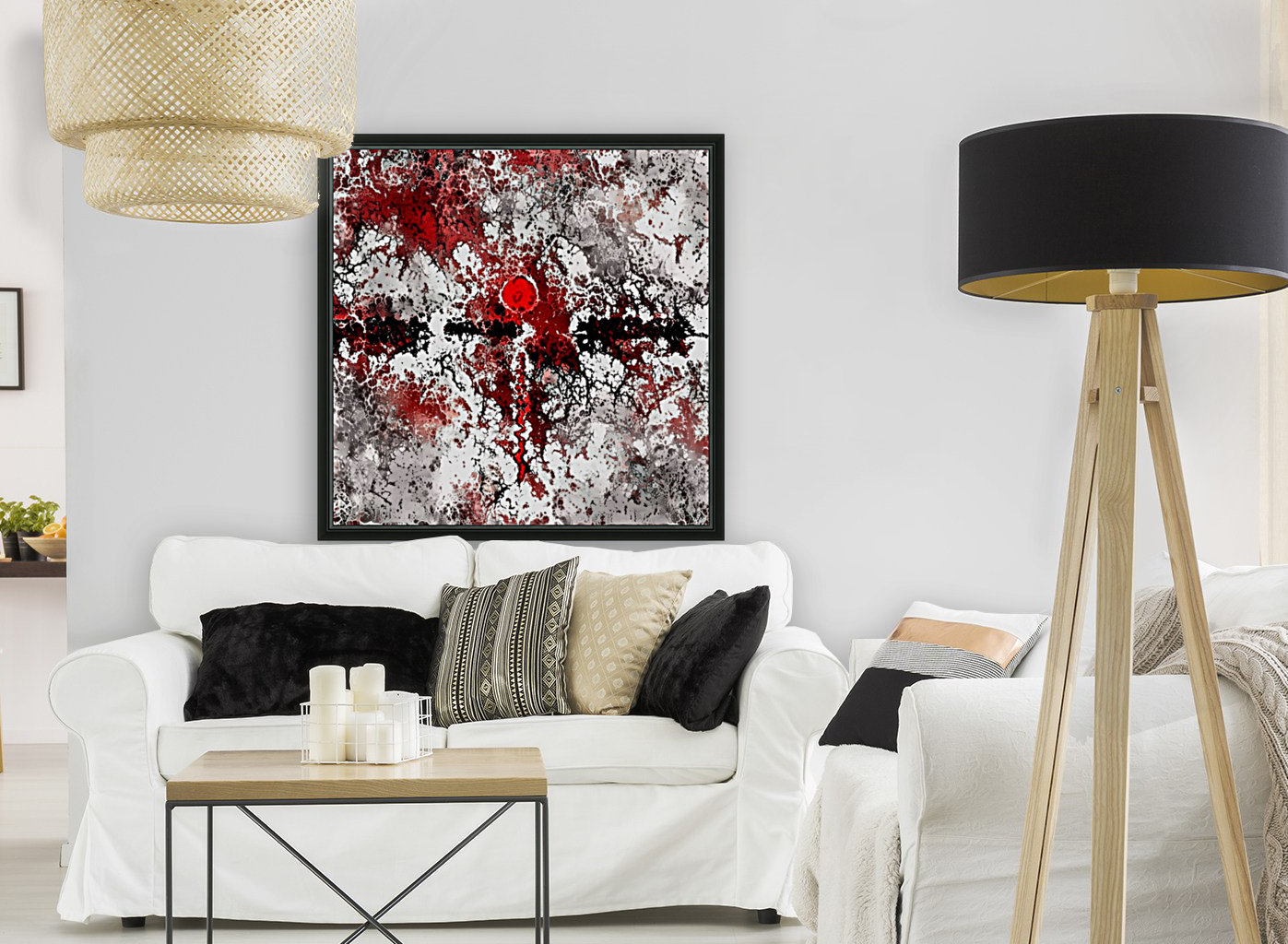 Red Sunset Reproduction