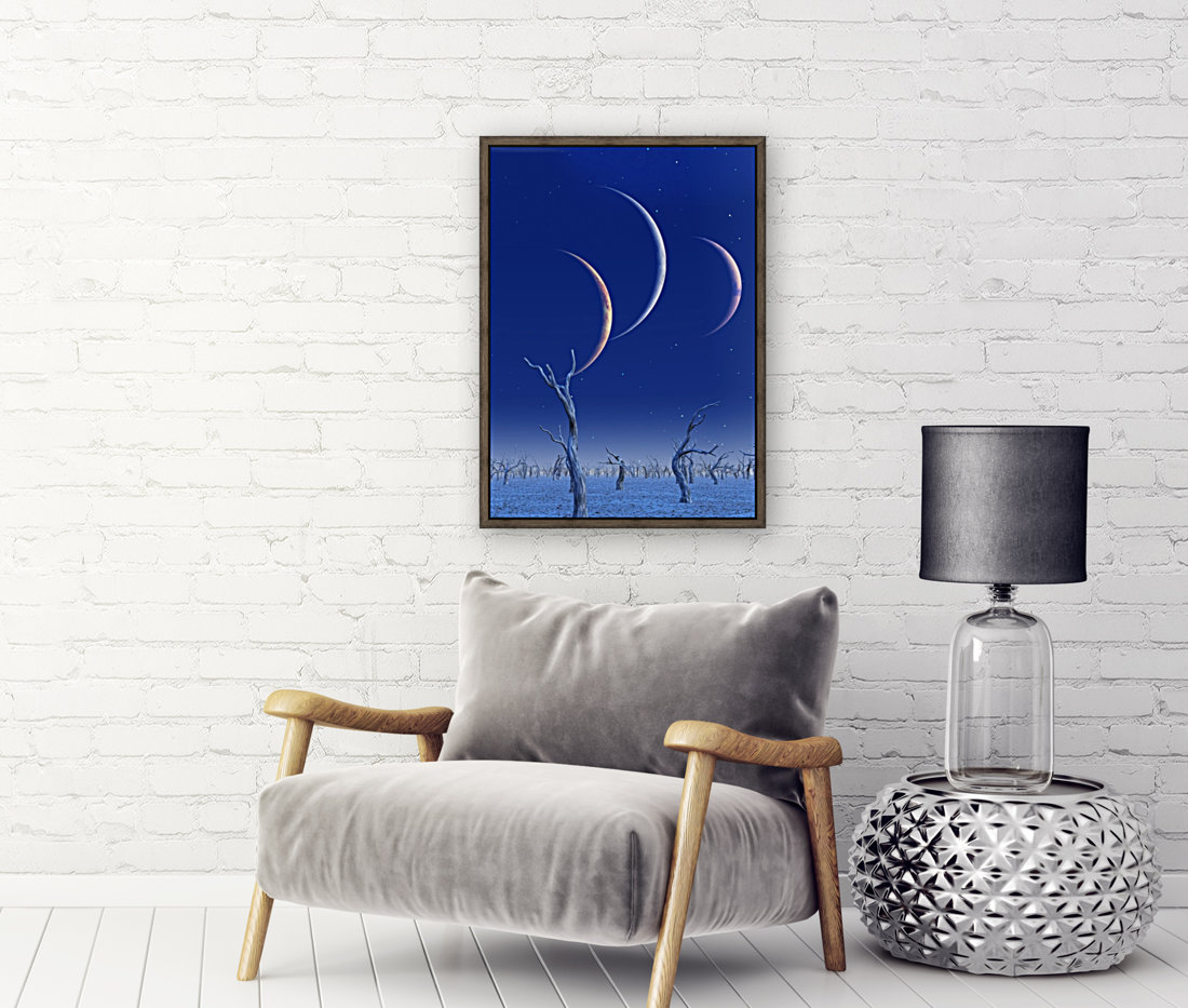 Three Planets Rise Reproduction
