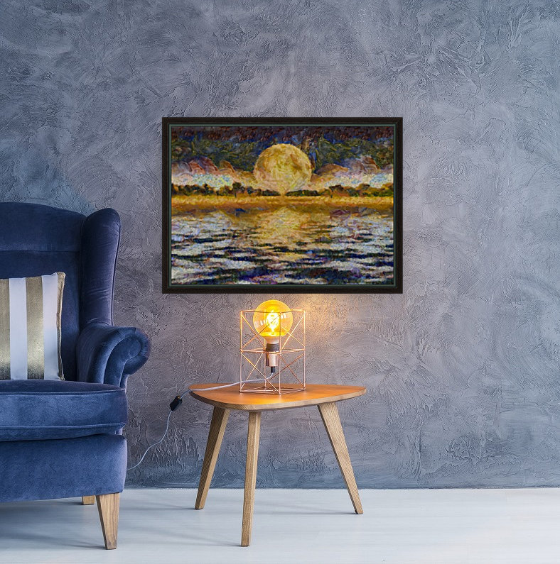 Yellow Moon Reproduction