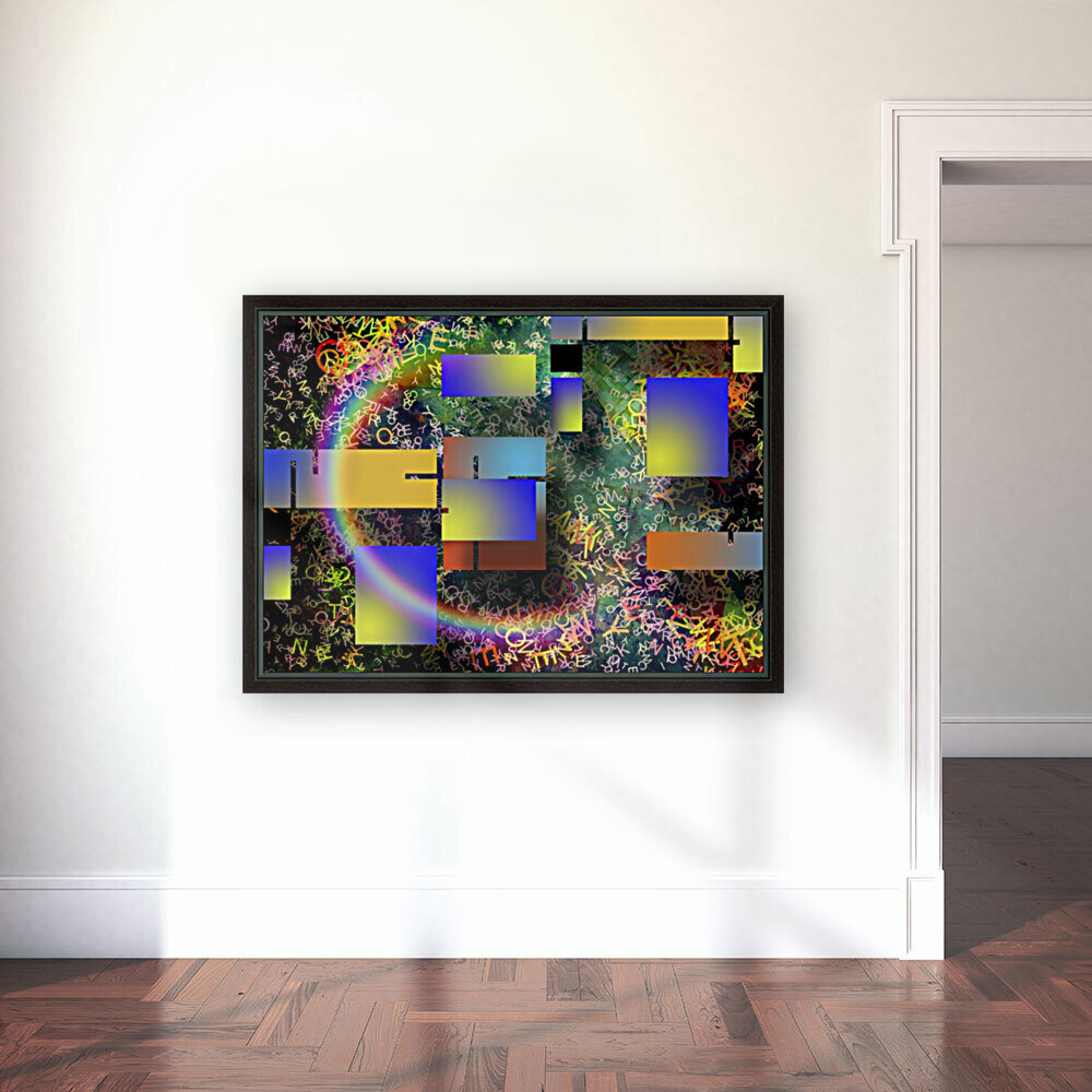 Modern Abstract Reproduction