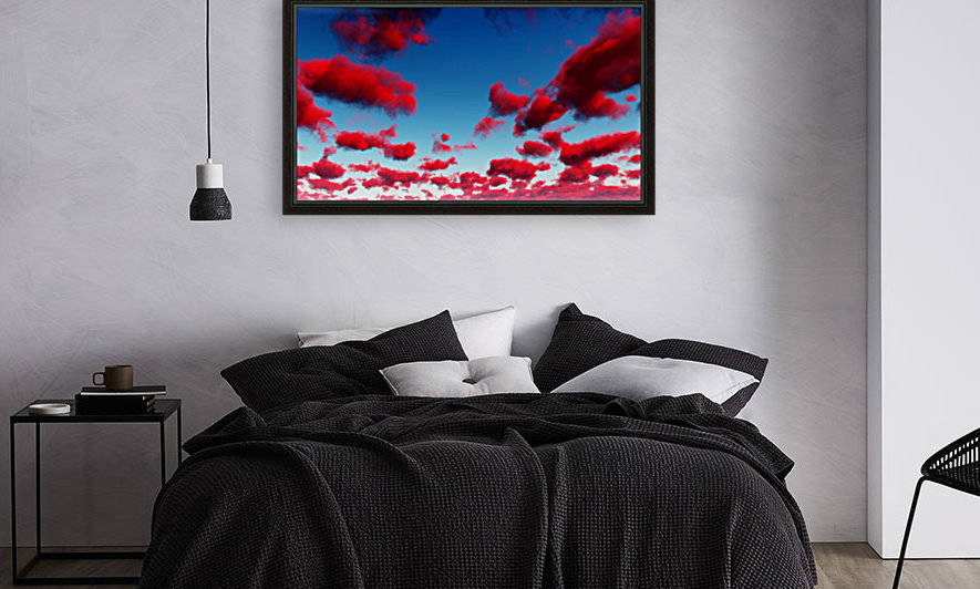 Deep Red Clouds Reproduction