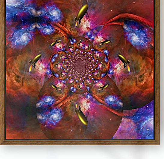 Space rocket by Bruce Rolff