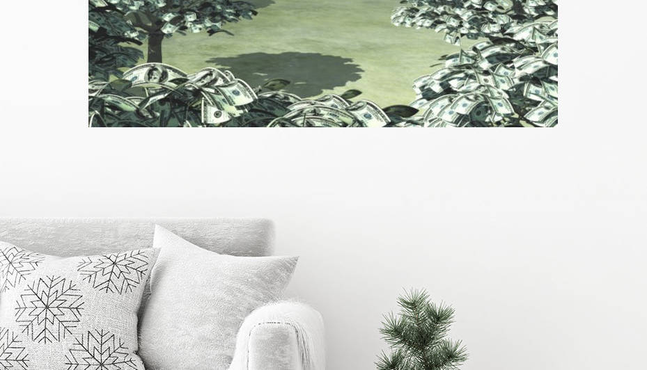 Garden of Money by Bruce Rolff