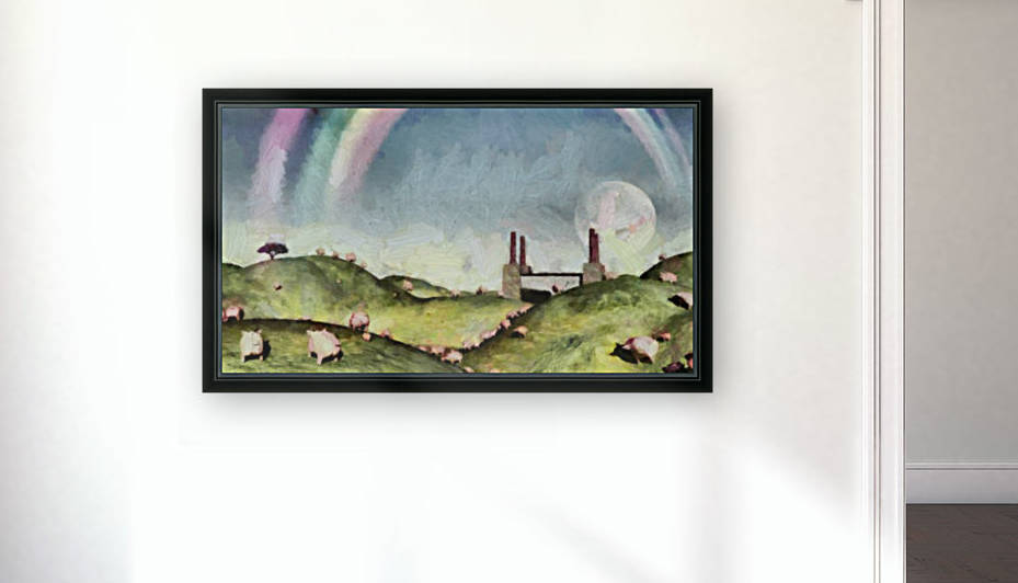 Under the rainbow by Bruce Rolff