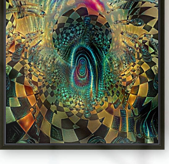 Surreal Chess Board by Bruce Rolff
