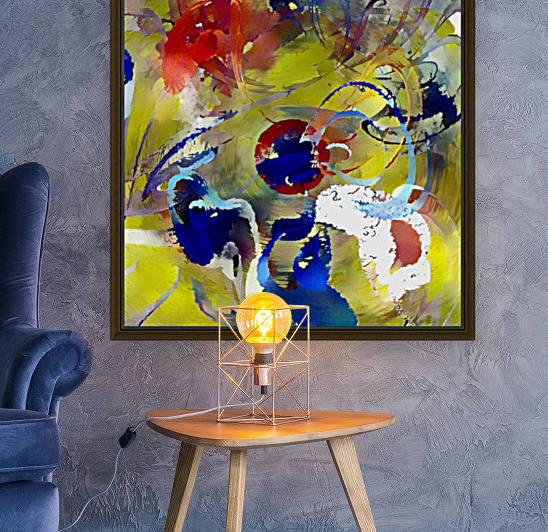 Creative Abstract Painting Reproduction