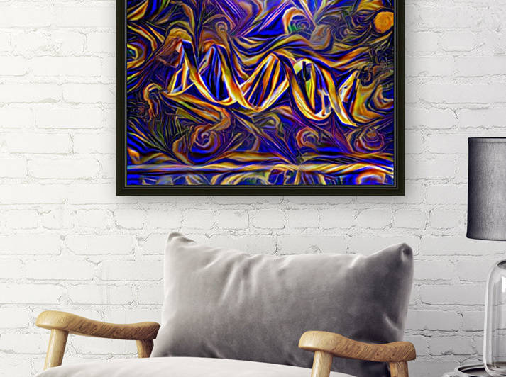 Abstract DNA by Bruce Rolff