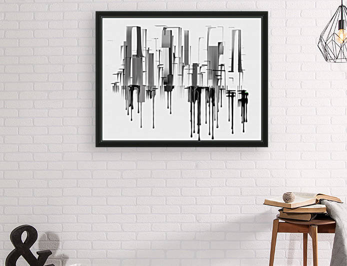 Abstract Cityscape Reproduction