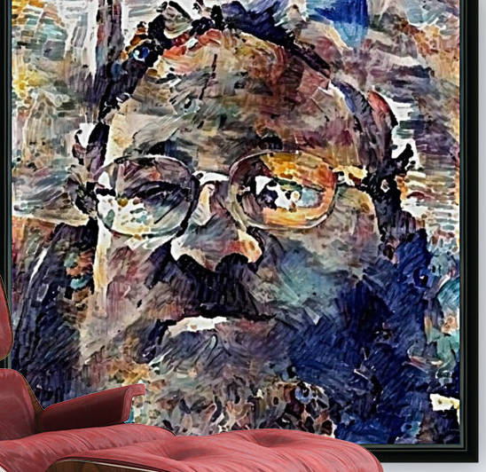 Portrait of Man by Bruce Rolff