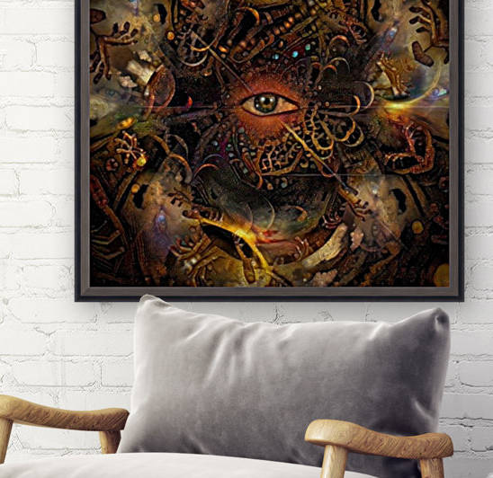 Psychedelic Vision Reproduction