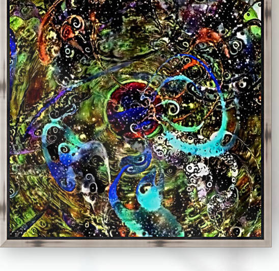 Swirling Abstract by Bruce Rolff