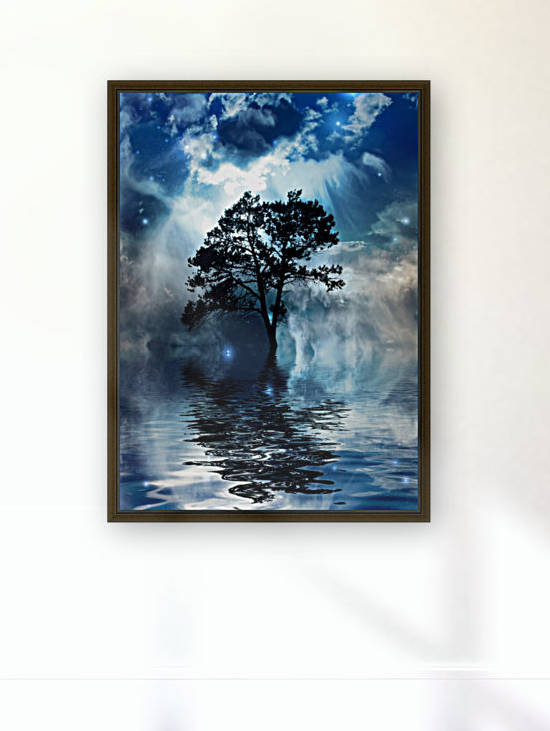 Ethereal Landscape Reproduction