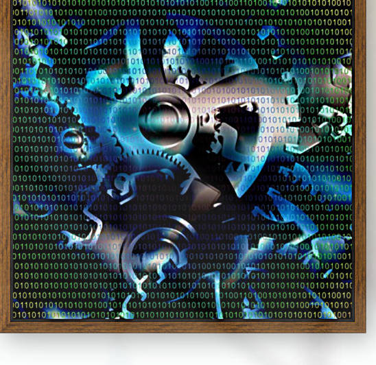 Binary Code Machine by Bruce Rolff