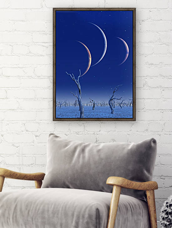 Three Planets Rise Reproduction