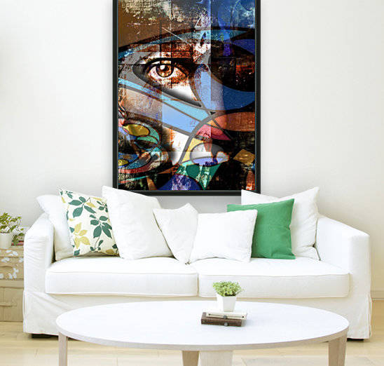 Abstract Eye Reproduction