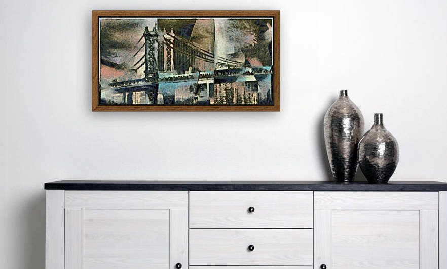 Manhattan Bridge Reproduction