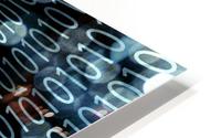 DNA binary code HD Metal print