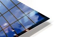Large Screens with Clouds HD Metal print