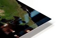 Earth Map Aerial HD Metal print