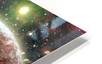 Planets in space HD Metal print