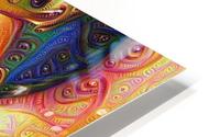 Abstract Fractal HD Metal print