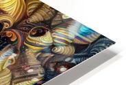 Seashell Colorful Pattern HD Metal print