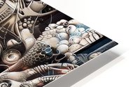 Biomechanical Style HD Metal print
