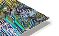 Ethnic Pattern HD Metal print