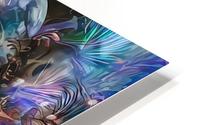 Atom Time HD Metal print