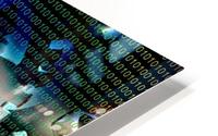 Binary Code Machine HD Metal print