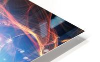 Beautiful Flowing Abstract Light HD Metal print