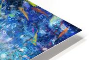 Abstract Canvas HD Metal print